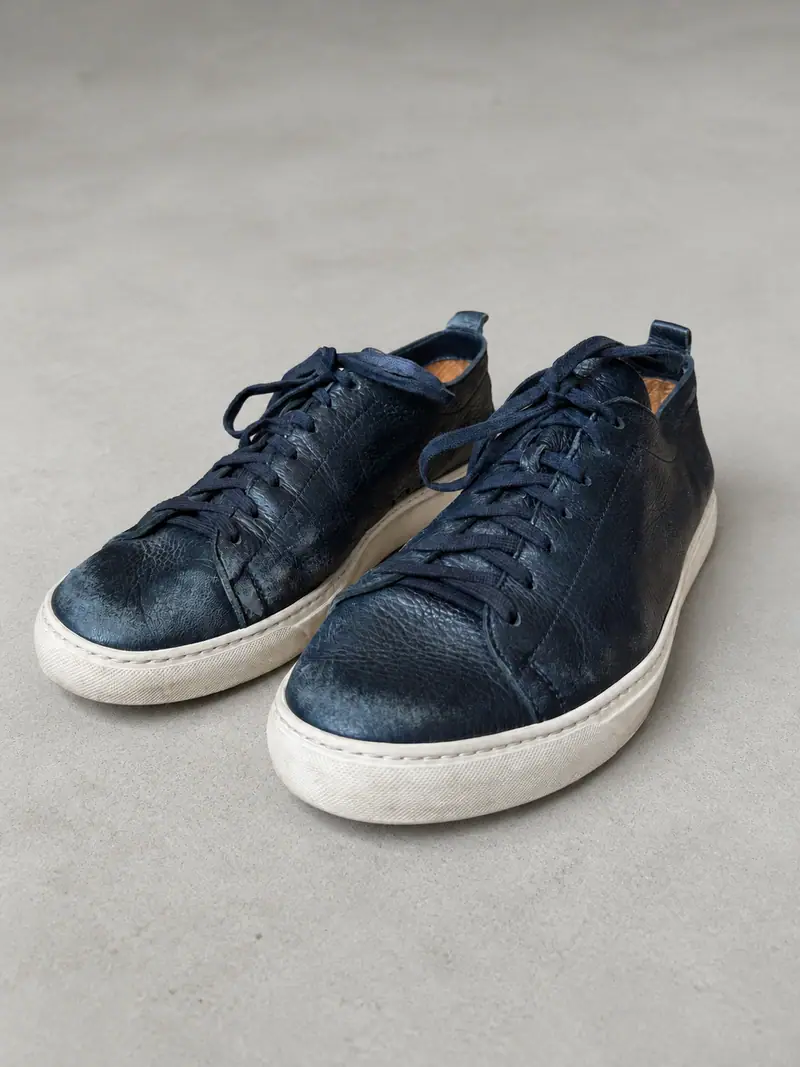 Zapatillas Henderson Baracco piel azul marino talla EU 46 aprox